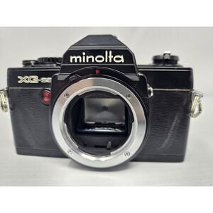 Minolta‎ XG-SE 35mm SLR Film Camera Film Tested Working Body Only FLAW READ*
